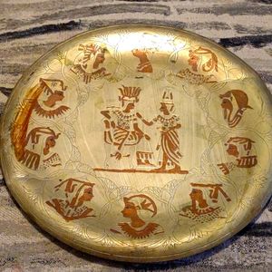 Egyptian plate